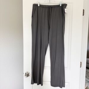 Sexy Basics Gray Lounge Pants 3XL Drawstring Stretch Soft Casual Comfort NWT